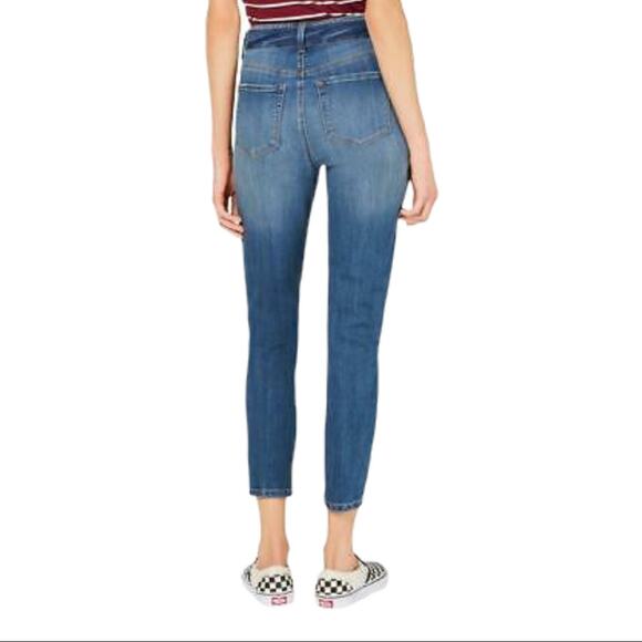 Vanilla Star High Rise Ankle Belted Jeans - Picture 2 of 5